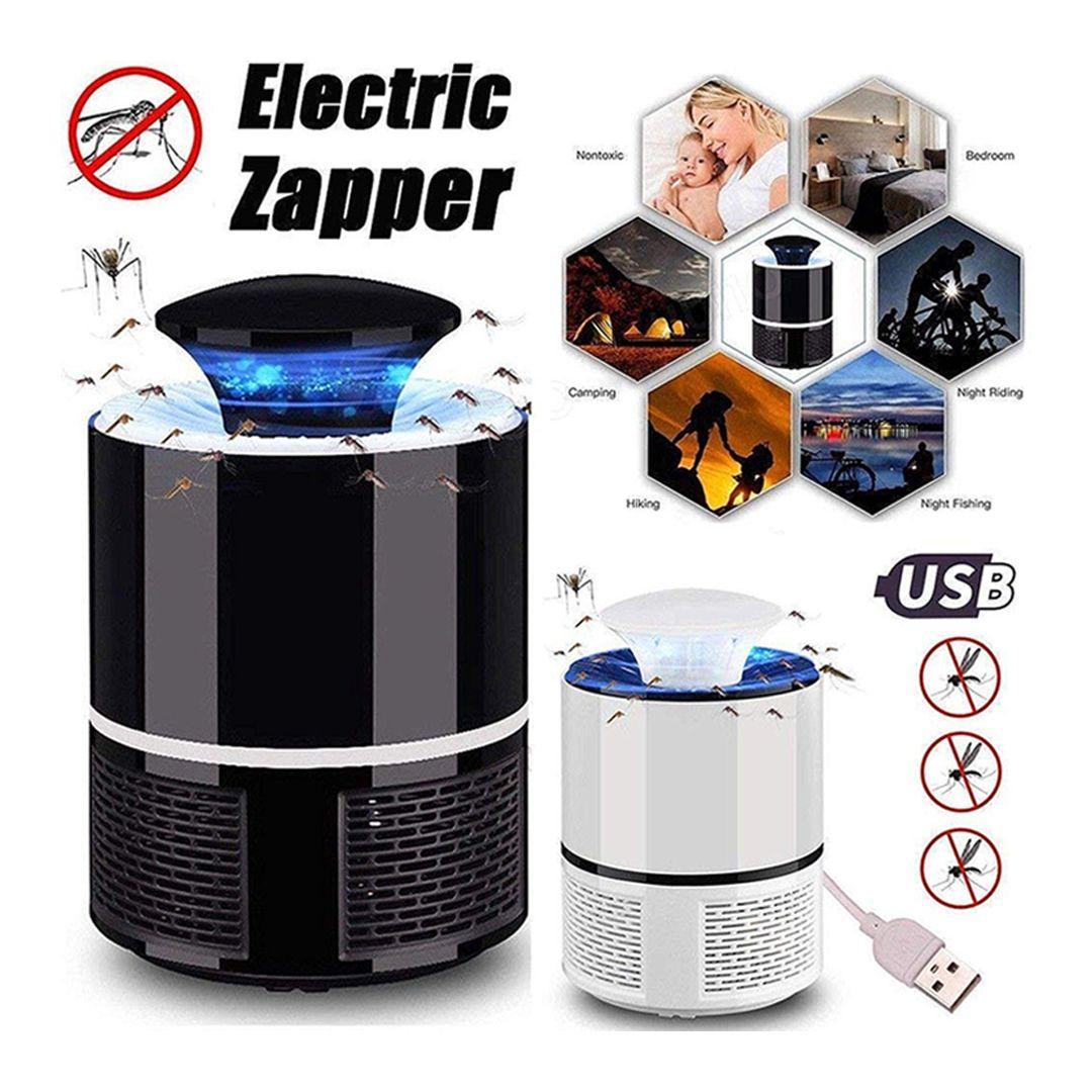 جهاز صاعق البعوض الكهربائي، قاتل الحشرات الطائرة مع مصباح LED للمنزل