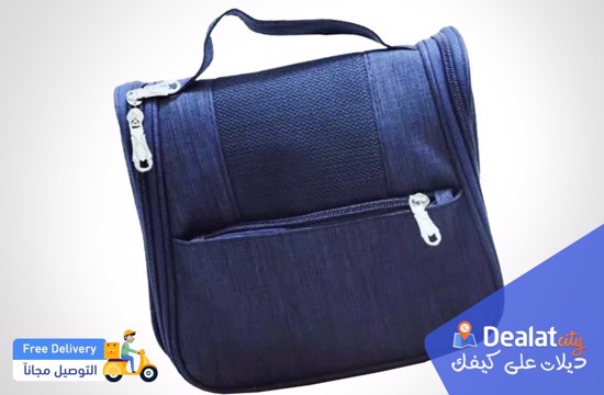 Type AS Travel WASH Cosmetic Bag Waterproof - Dark Blue Color - DealatCity Store