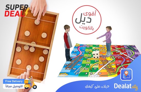 SHEGERDEE Game + Snake and ladders Game from DealatCity Store