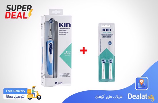 KIN Electric Toothbrush + free Pair Heads replacement - DealatCity Store