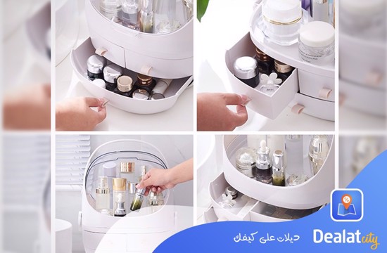 Cosmetics Organizer Waterproof and Dustproof Box for cosmetics makeup box - DealatCity Store	