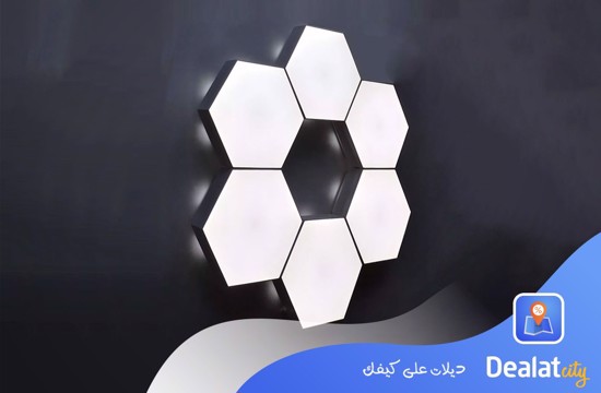 Touch Sensitive Led Night Light Led Hexagon Light Hex Light White Color - DealatCity Store	