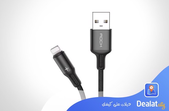 ROCK R2 usb fast charging cable (1m) for iphone - DealatCity Store	