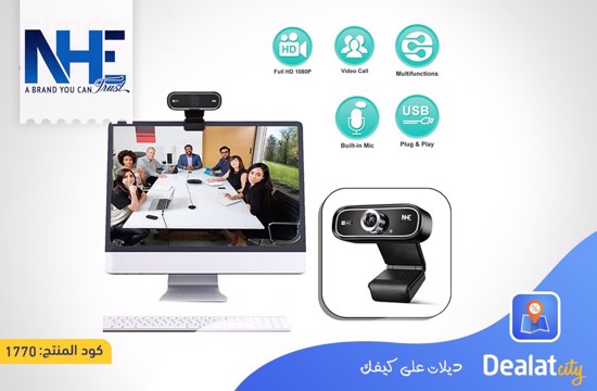 NHE HD Webcam 1080P with Microphone - DealatCity Store	