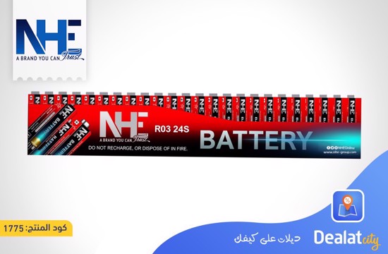 NHE Battery AAA - 24 PCs - DealatCity Store	