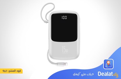 Baseus Qpow Digital Display 3A Power Bank - DealatCity Store	