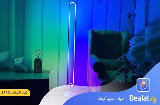 RGB Corner Led Light With Remote Bedside Stand Night lamp led floor light -DealatCity Store