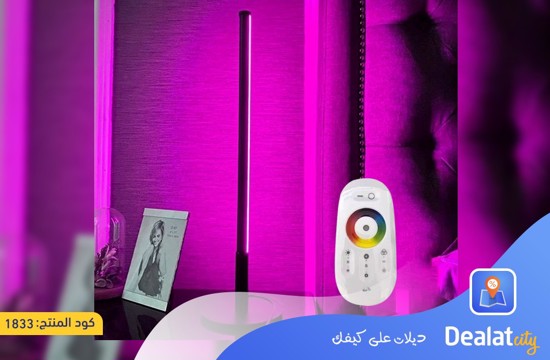Simple Remote Control Colorful Iron Table Standing Lamp - DealatCity Store