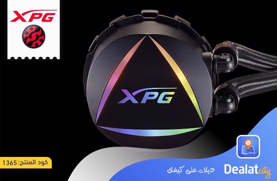 XPG EPS LEVANTE 240 Addressable RGB CPU Liquid Cooler - DealatCity Store	