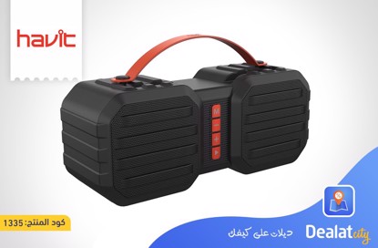 Havit SK802BT Portable Bluetooth Black Speaker - DealatCity Store	
