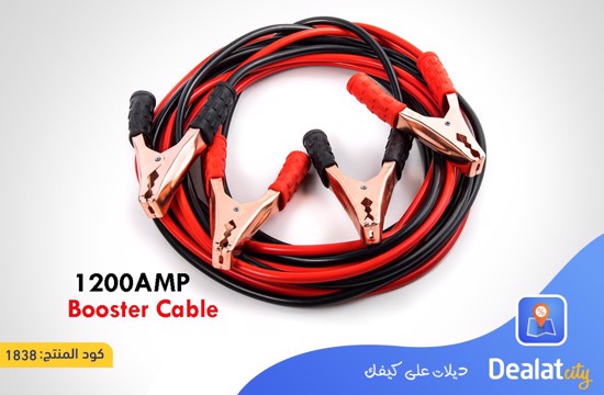 1200 AMP Booster Cable Car Jump Start Cable - DealatCity Store