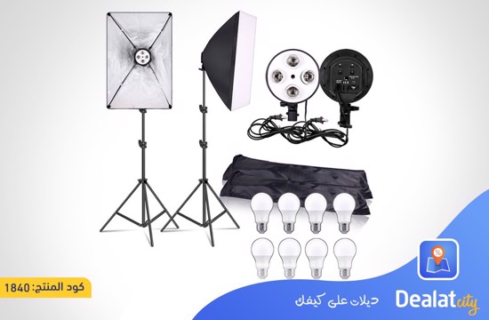 Photography 50x70CM Lighting Four Lamp Soft Box - DealatCity Store