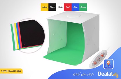 Portable LED Light Tent Photo Shooting Box - DealatCity Store	