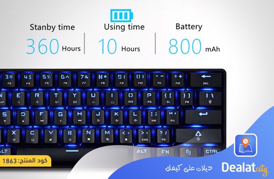 DK61 gaming mechanical keyboard - DealatCity Store	