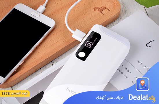 Hoco Power bank 15000 mAh with tabletop lamp - DealatCity Store