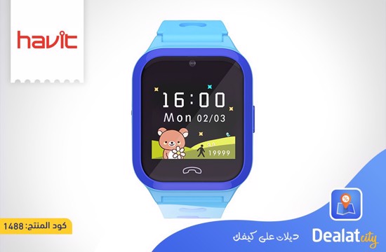 Havit KW02 Kids Watch (2G+GPS+WIFI) - DealatCity Store	