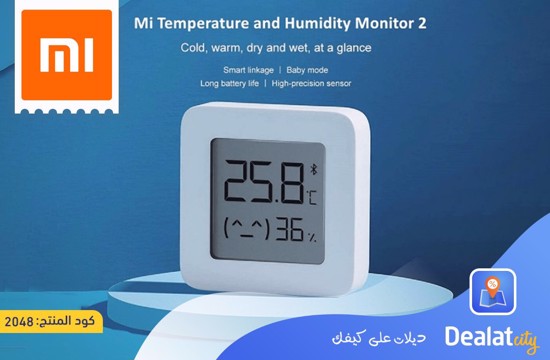 Xiaomi Mi Temperature and Humidity Monitor 2 - DealatCity Store