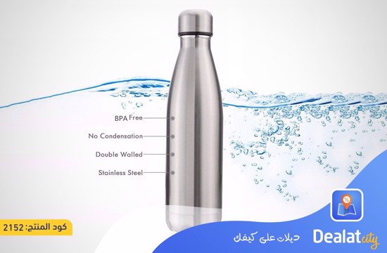 Double-Wall Vacuum Insulated Sports Water Bottle Vacuum Flask - DealatCity Store