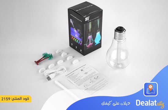 USB Portable Desktop Bulb Air Humidifier - DealatCity Store