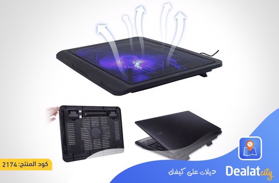 N191 Notebook Fan Cooling Base For Laptop - DealatCity Store