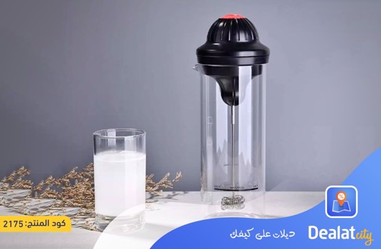 Electric Milk Frother with Cup - DealatCity Store