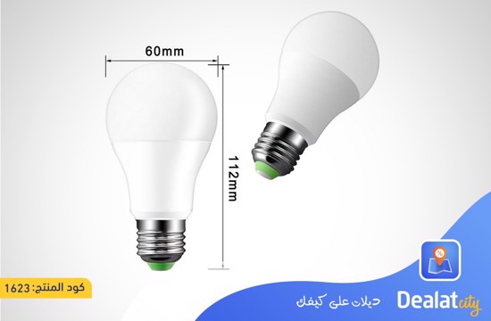 10W LED Color & White Bulb RGB+W E27 with Remote Control - DealatCity Store	