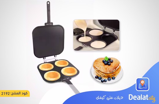 Huochu Fast and easy Flip Non-Stick Pancake Maker Pan - DealatCity Store	