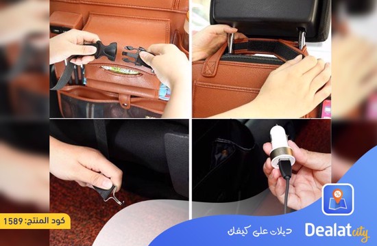 Car Accessories Organizer Indoor Automatic Rear Seat Storage Bag - DealatCity Store	