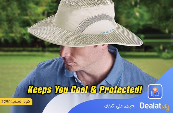 Get Arctic Air Hat, Evaporative Cooling Hat with UV Protection