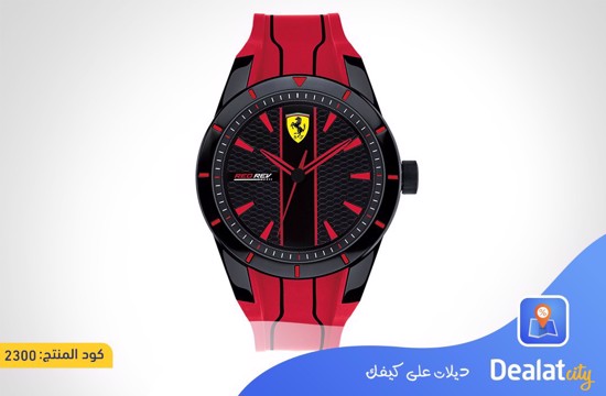 Scuderia Ferrari Redrev Men Watch - DealatCity