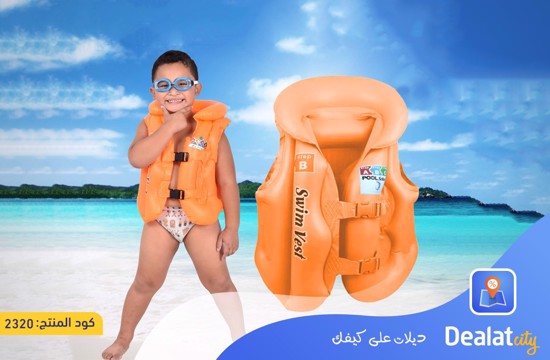 Children Inflatable Pool Float Life Jacket Vest - DealatCity Store