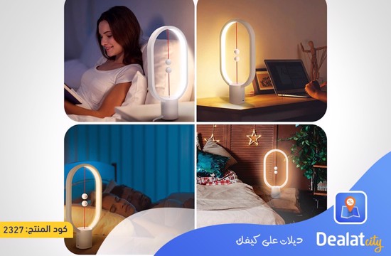 LED Table Lamp Ellipse Magnetic Mid-air ball Switch - DealatCity Store