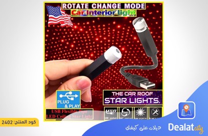 USB Car Interior LED Light Starry Sky Lamp - DealatCity Store  