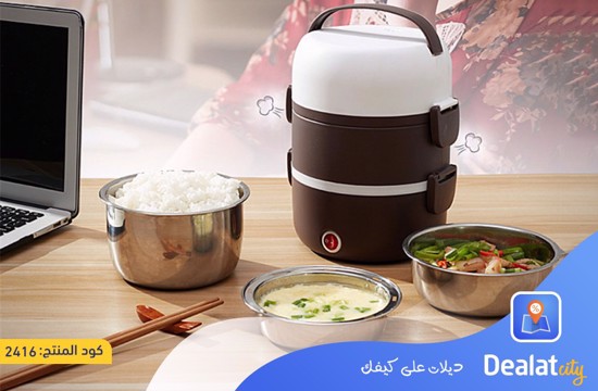 3 Layers Multi Function Electric Rice Cooker - DealatCity Store