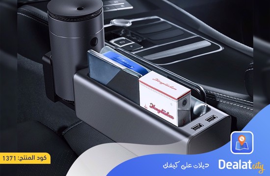 Baseus Front Seat Car Organizer Storage Rak Samping Mobil Car Charger - DealatCity Store	