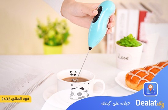 Electric Egg Beater Frother Foamer Mini Handle Stirrer - DealatCity Store
