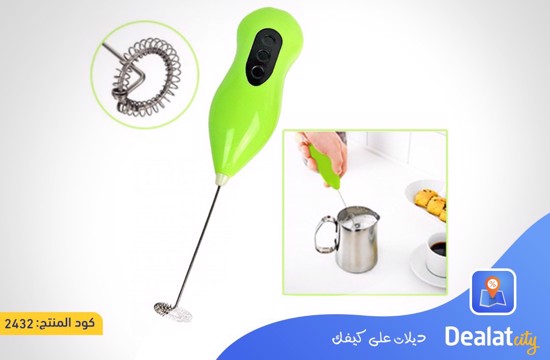 Electric Egg Beater Frother Foamer Mini Handle Stirrer - DealatCity Store