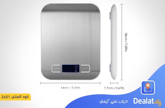 5kg/1g Electric Accurate Kitchen Scale - DealatCity Store