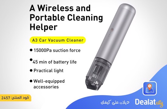 Baseus A3 Car Vacuum Cleaner - DealatCity Store