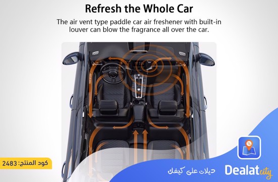 Baseus Metal Paddle Car Air Freshener for Car Air Vent - DealatCity Store