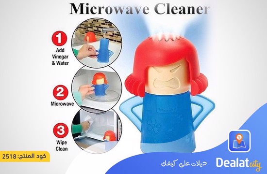 Super Microwave Easily Cleaner Oven Freshener Refrigerator Cleaning Angry Mama 