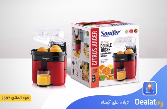Sonifer SF-5521 Fast Electric Double Juicer - DealatCity Store