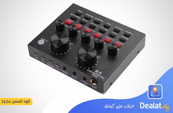 V8 Sound Card Audio - DealatCity Store