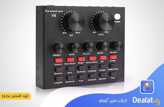 V8 Sound Card Audio - DealatCity Store