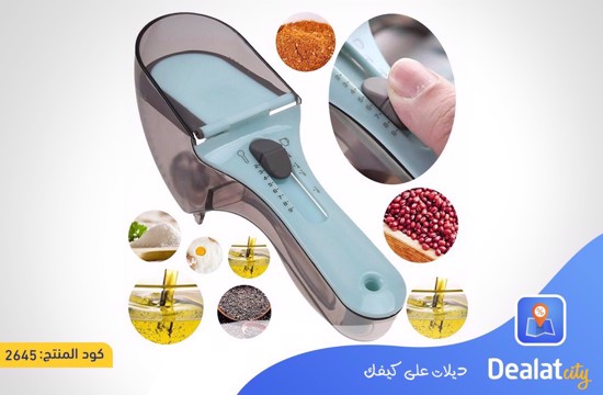 Adjustable Measuring Spoons with Magnetic Snaps - DealatCity Store