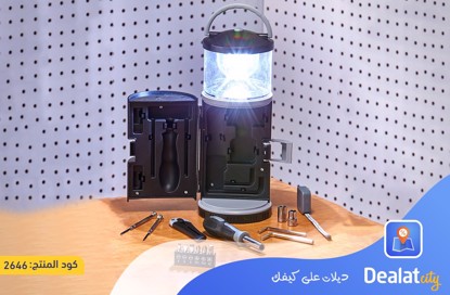 LED Lantern with 15-Pc. Tool Kit - DealatCity Store