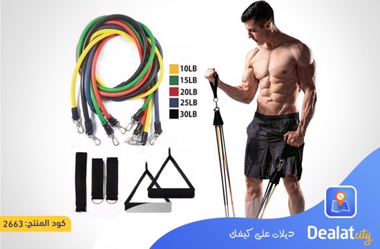 Power Resistance Bands Home Gym Extreme JT-003 - DealatCity Store