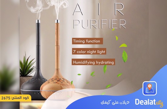 350ML Air Purifying Aroma Diffuser Diffuser Atomizing Silent Humidifier - DealatCity Store