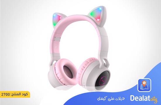 Hoco Headphones “W27 Cat ear” wireless - DealatCity Store