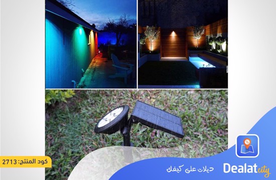 Solar Lights Outdoor 9 LEDs Multi-Color - DealatCity Store